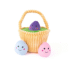 ZippyPaws Zippy Burrow Easter Basket Puzzle Dog Toy
