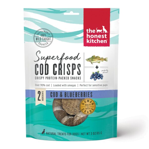 Superfood Cod Crisps - Blueberry
