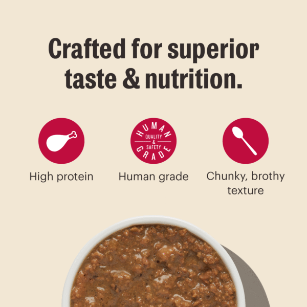 Grain Free Minced in Bone Broth Gravy: Variety Pack