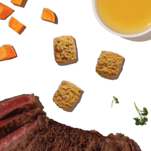 Beef Bone Broth Bites with Sweet Potato