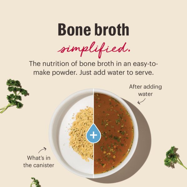 Instant Beef Bone Broth with Turmeric