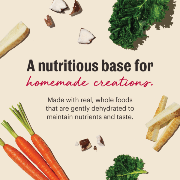 Dehydrated Grain Free Veggie. Nut & Seed Base Mix