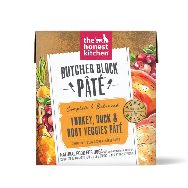 Turkey. Duck & Root Veggies Butcher Block Pâté