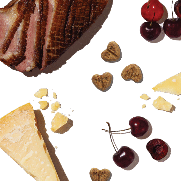 Parmesan Pecks: Duck & Cherry