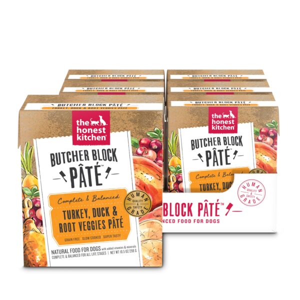 Turkey. Duck & Root Veggies Butcher Block Pâté