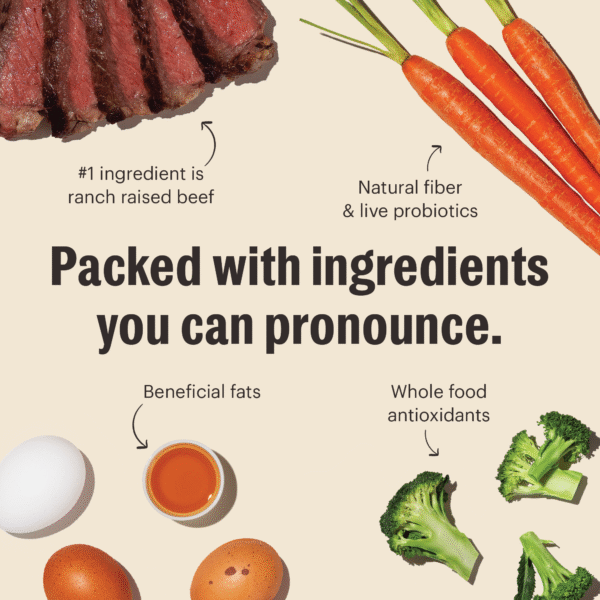 Grain Free Beef Whole Food Clusters for Small Breeds