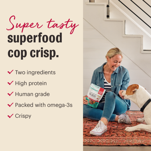 Superfood Cod Crisps - Blueberry