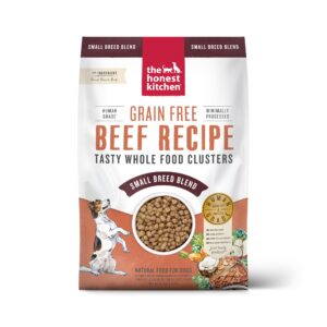 Grain Free Beef Whole Food Clusters for Small Breeds