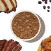 Minced Turkey. Chicken & Duck in Bone Broth Gravy