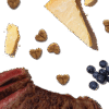 Parmesan Pecks: Beef & Blueberry