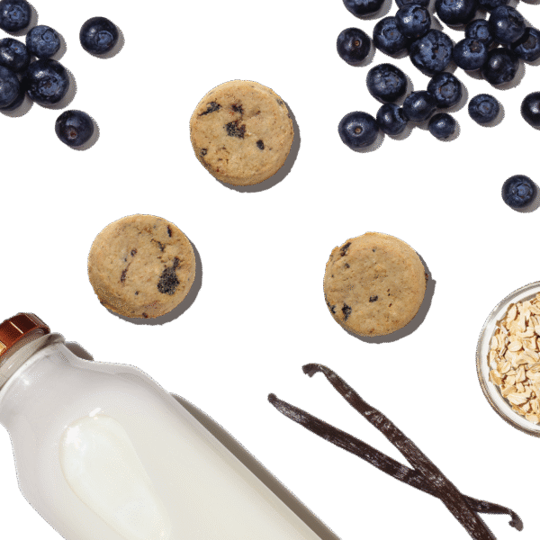 Blueberry & Vanilla Goat's Milk N' Cookies